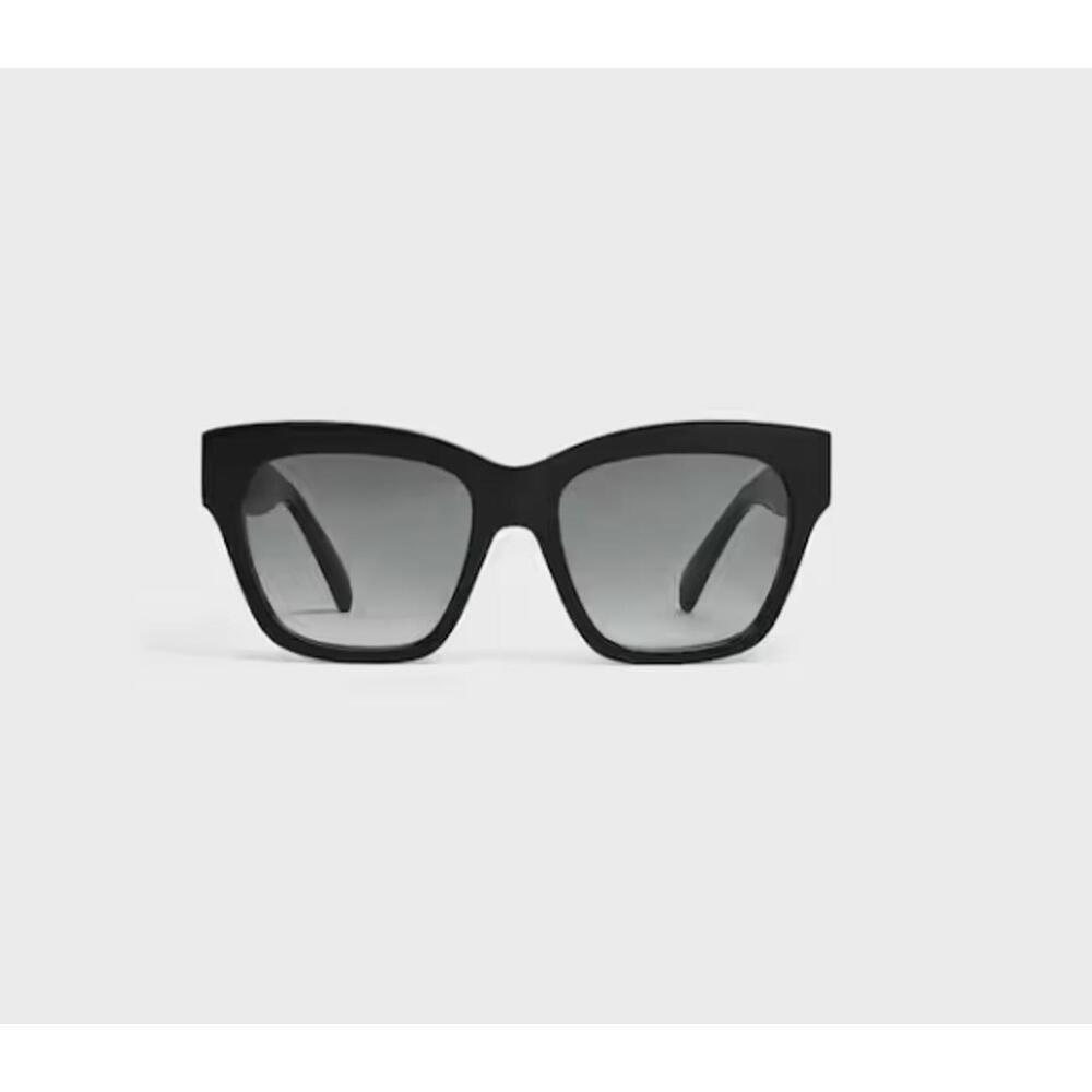 Celine Triomphe 09 Sunglasses – Black Acetate